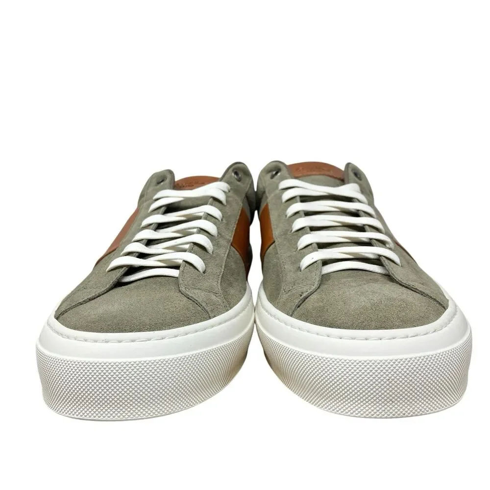 Good Man Brand Sneakers Mens 13 Army Suede Leather Low Top Lace Up Streetwear